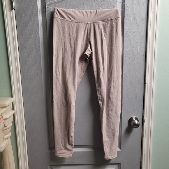 Sunzel Squat Proof High Waisted Leggings, XL, Beige - Picture 1 of 3